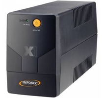 ONDULEUR UPS 850VA+AFFICHEUR 2S PRISE   Onduleur INFOSEC X1 EX InLine...